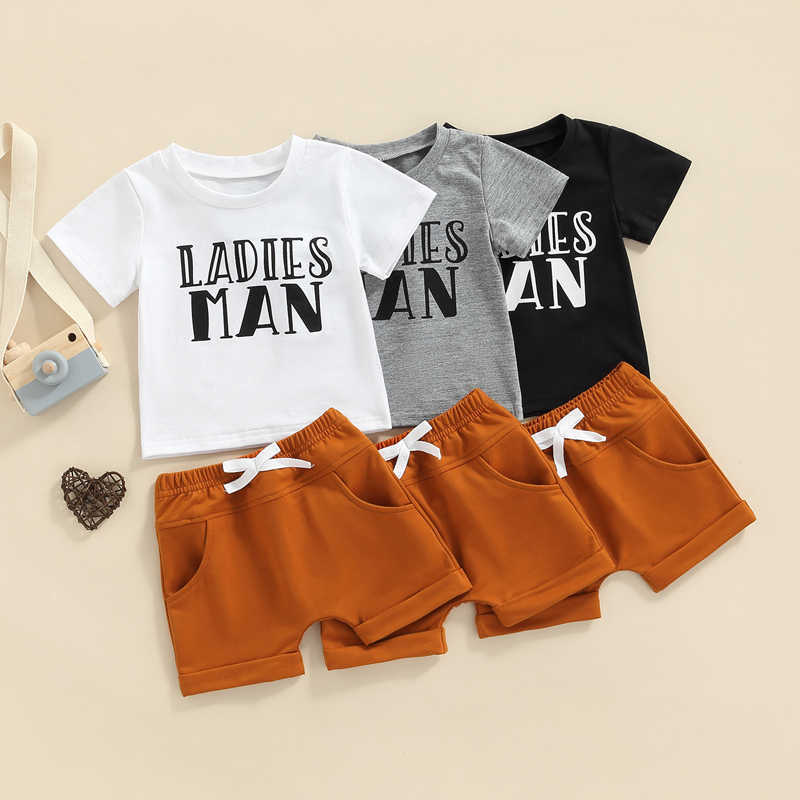 Clothing Sets Summer New Baby Boys Pants Suit Fashion Casual Letters Print TshirtElastic Waist Drawstring Shorts with Pockets Clothes Set, White
Clothing Sets Summer New Baby Boys Pants Suit Fashion Casual Letters Print TshirtElastic Waist Drawstring Shorts with Pockets Clothes Set, White