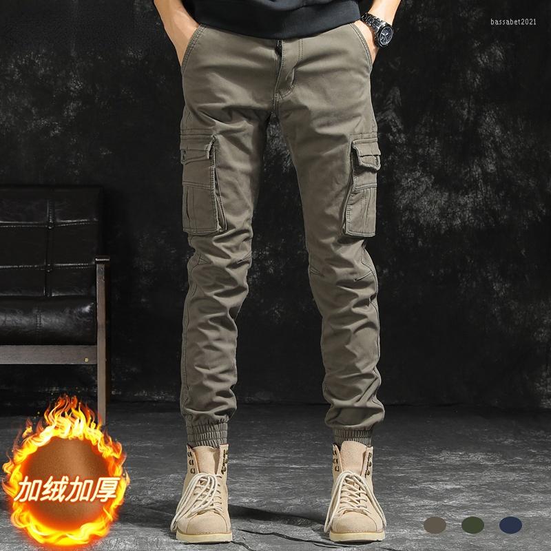 Men's Pants Men's Overalls Fashion Casual Trousers Multiple Pockets Loose Large Size Plush Thickening, Green
Men's Pants Men's Overalls Fashion Casual Trousers Multiple Pockets Loose Large Size Plush Thickening, Green