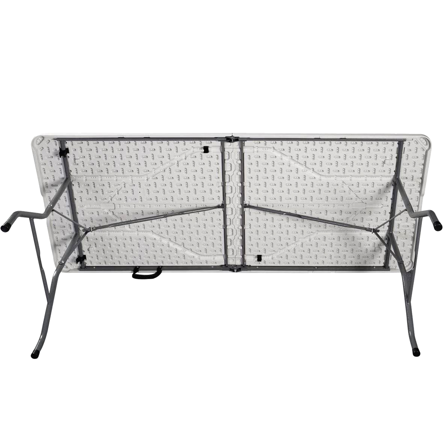 6ft Portable Plastic Folding Table White