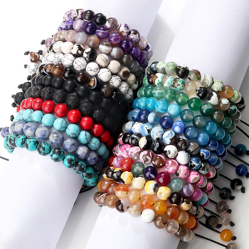 Strand 8mm Chakra Beads Bracelet Natural Agates Onyx Tiger Eye Lava Stone Woven Bracelets Bangle For Women Men Energy Yoga Jewelry Gift
Strand 8mm Chakra Beads Bracelet Natural Agates Onyx Tiger Eye Lava Stone Woven Bracelets Bangle For Women Men Energy Yoga Jewelry Gift