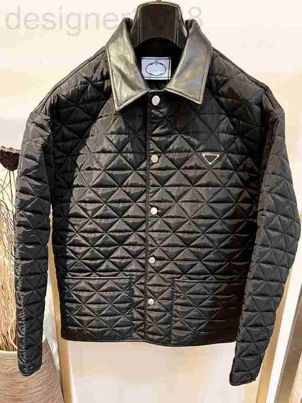 Men' Jackets Designer Autumn and winter new fashion mens jackets highquality argyle shaped sewing design black cotton clothes single breasted top BN4R
Men' Jackets Designer Autumn and winter new fashion mens jackets highquality argyle shaped sewing design black cotton clothes single breasted top BN4R