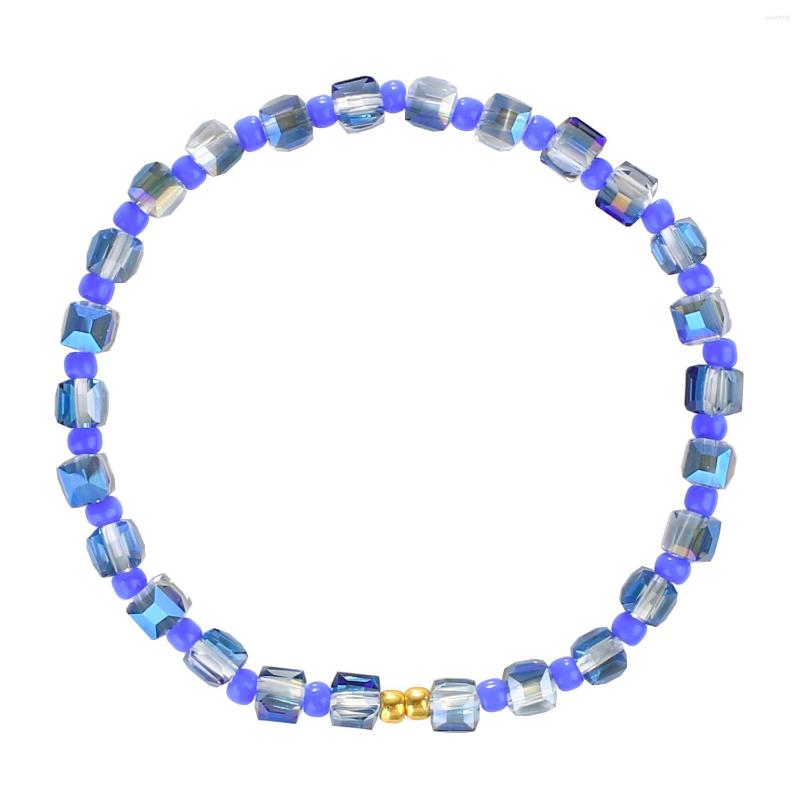 Charm Bracelets KELITCH Summer Fashion Crystal Beaded Bracelet Women Bangle Boho Colorful Chain Handmade Couple Jewelry Wholesale
Charm Bracelets KELITCH Summer Fashion Crystal Beaded Bracelet Women Bangle Boho Colorful Chain Handmade Couple Jewelry Wholesale