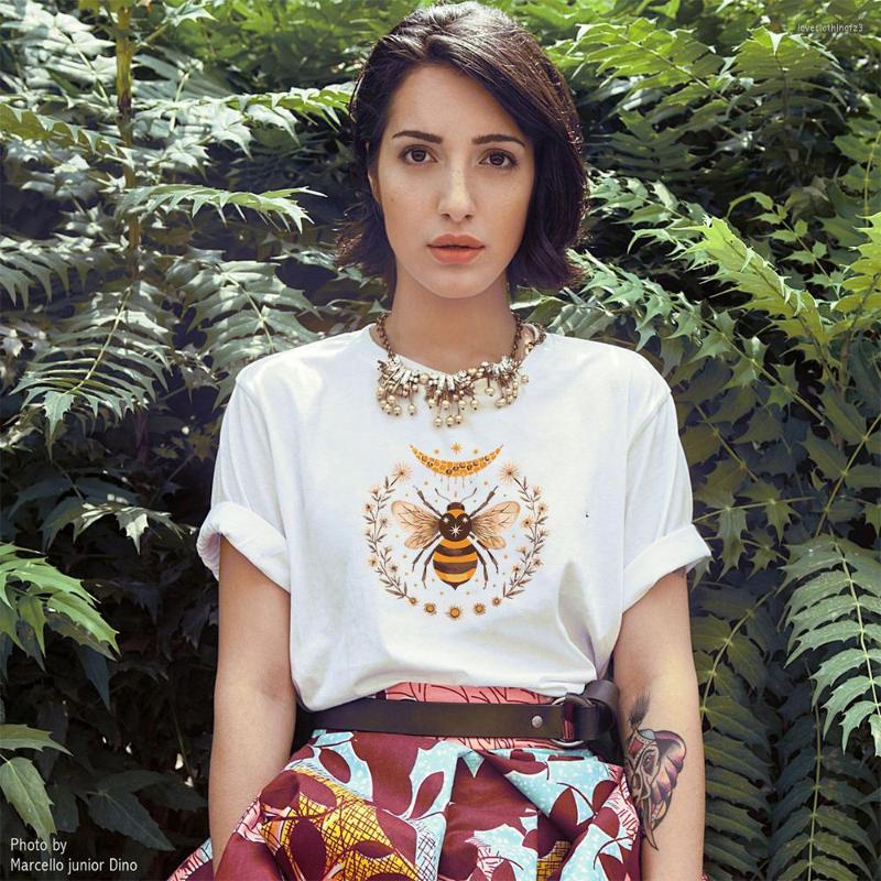 Women's T Shirts Summer Women Funny Bee Printed Shirt Cotton Tee Black Causal Feamle Lady FashionTops Short Sleeve Tshirts Cute Brand
Women's T Shirts Summer Women Funny Bee Printed Shirt Cotton Tee Black Causal Feamle Lady FashionTops Short Sleeve Tshirts Cute Brand