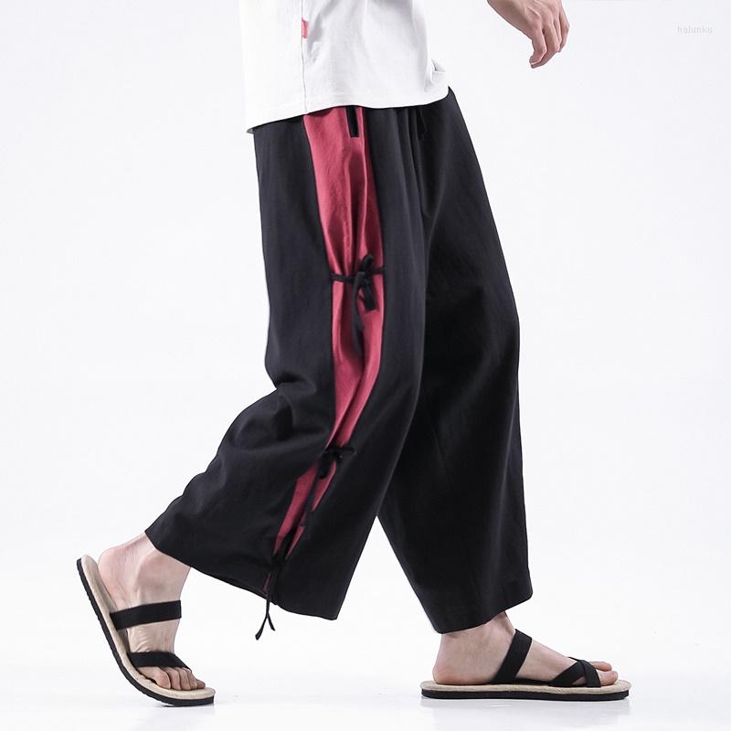 Ethnic Clothing 2023 Men Wide Leg Pants Mens Cotton Joggers Retro Loose Trousers Man Chinese Style Linen Male Big Lace Up Robe T2478
Ethnic Clothing 2023 Men Wide Leg Pants Mens Cotton Joggers Retro Loose Trousers Man Chinese Style Linen Male Big Lace Up Robe T2478