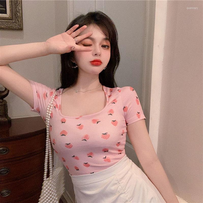 Women's T Shirts Cute Print T-shirt Women Corset Crop Top Woman Summer 2023 Tee Shirt Femme Sexy Vintage Skinny Short Sleeve Tshirt Clothes, Pink
Women's T Shirts Cute Print T-shirt Women Corset Crop Top Woman Summer 2023 Tee Shirt Femme Sexy Vintage Skinny Short Sleeve Tshirt Clothes, Pink