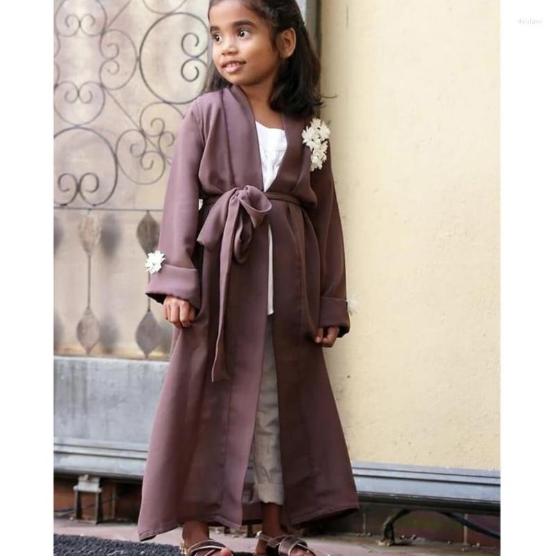 Ethnic Clothing Latest Appliques Flowers Child Muslim Robe Abaya Syari Female Full Length Worship Service Abayas For F2043
Ethnic Clothing Latest Appliques Flowers Child Muslim Robe Abaya Syari Female Full Length Worship Service Abayas For F2043