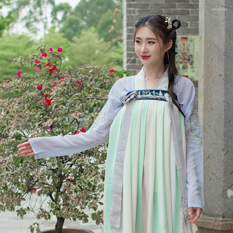 Stage Wear Chinese Ancient Tang Dynasty Clothing For Women Folk Dance Costume Brocade Traditional Hanfu Dress Ethnic Outfit, Pea green
Stage Wear Chinese Ancient Tang Dynasty Clothing For Women Folk Dance Costume Brocade Traditional Hanfu Dress Ethnic Outfit, Pea green