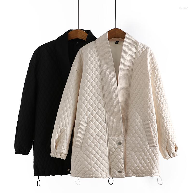 Women's Trench Coats Women 2023 Fashion V-Neck Modern Plaid Long-Sleeve Tops Loose Cotton Jacket Female Winter Coat Femme Cardigan Outerwear, Black
Women's Trench Coats Women 2023 Fashion V-Neck Modern Plaid Long-Sleeve Tops Loose Cotton Jacket Female Winter Coat Femme Cardigan Outerwear, Black