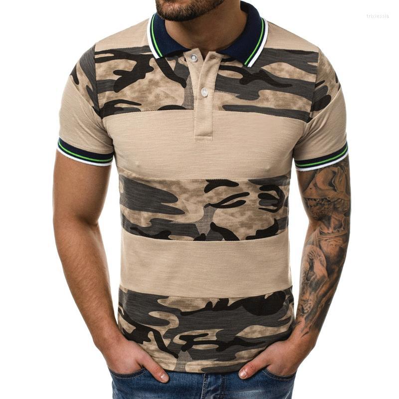 Men's Polos MarKyi Men Summer Cotton Classic Casual Camouflage Patchwork Polo Shirt Business Short Sleeve Turn Down Collar, Light gray
Men's Polos MarKyi Men Summer Cotton Classic Casual Camouflage Patchwork Polo Shirt Business Short Sleeve Turn Down Collar, Light gray