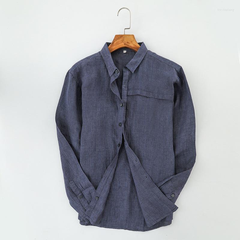 Men' Casual Shirts Spring Autumn Fashion Linen Shirt Men Long Sleeve Top Social Party Office Wear Male Blue Flax Button Up Boys Oversize, Navyblue
Men' Casual Shirts Spring Autumn Fashion Linen Shirt Men Long Sleeve Top Social Party Office Wear Male Blue Flax Button Up Boys Oversize, Navyblue