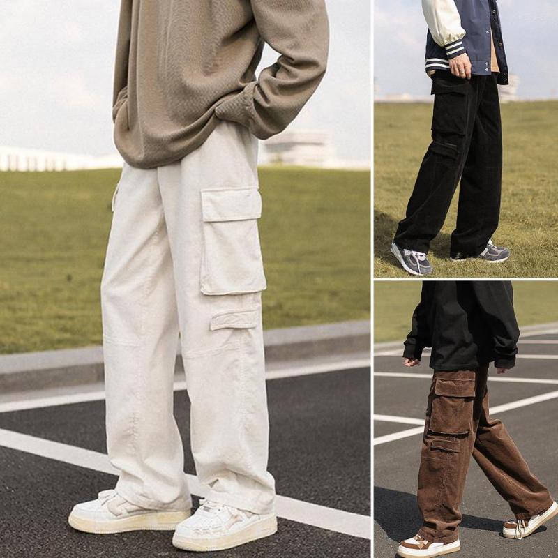 Men's Pants Stylish Men Trousers Elastic Waist Streetwear Bottoms Mid Rise Wide Leg Joggers, Black
Men's Pants Stylish Men Trousers Elastic Waist Streetwear Bottoms Mid Rise Wide Leg Joggers, Black