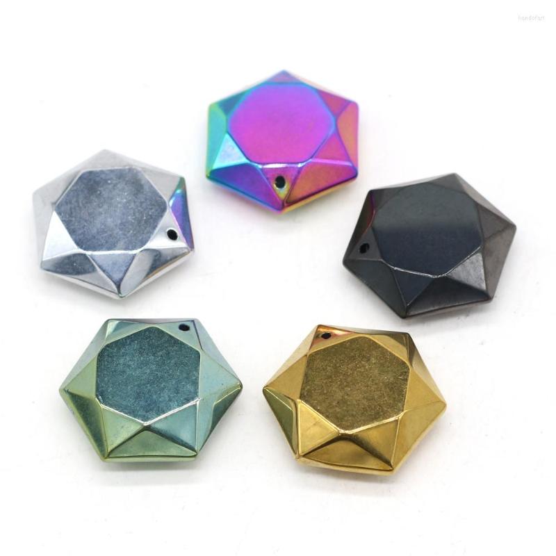 Pendant Necklaces Wholesale Natural Stone Hematite Beads Charm Faceted Iron For Jewelry Making DIY Necklace Bracelet Accessories 25x25mm
Pendant Necklaces Wholesale Natural Stone Hematite Beads Charm Faceted Iron For Jewelry Making DIY Necklace Bracelet Accessories 25x25mm