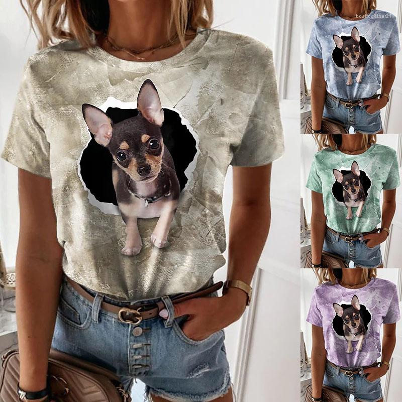 Women's T Shirts 2023 Summer Women's Dog 3D Printed Painting Shirt Round Neck Basic Tops Casual Streetwear Pullover Plus Size, Beige
Women's T Shirts 2023 Summer Women's Dog 3D Printed Painting Shirt Round Neck Basic Tops Casual Streetwear Pullover Plus Size, Beige