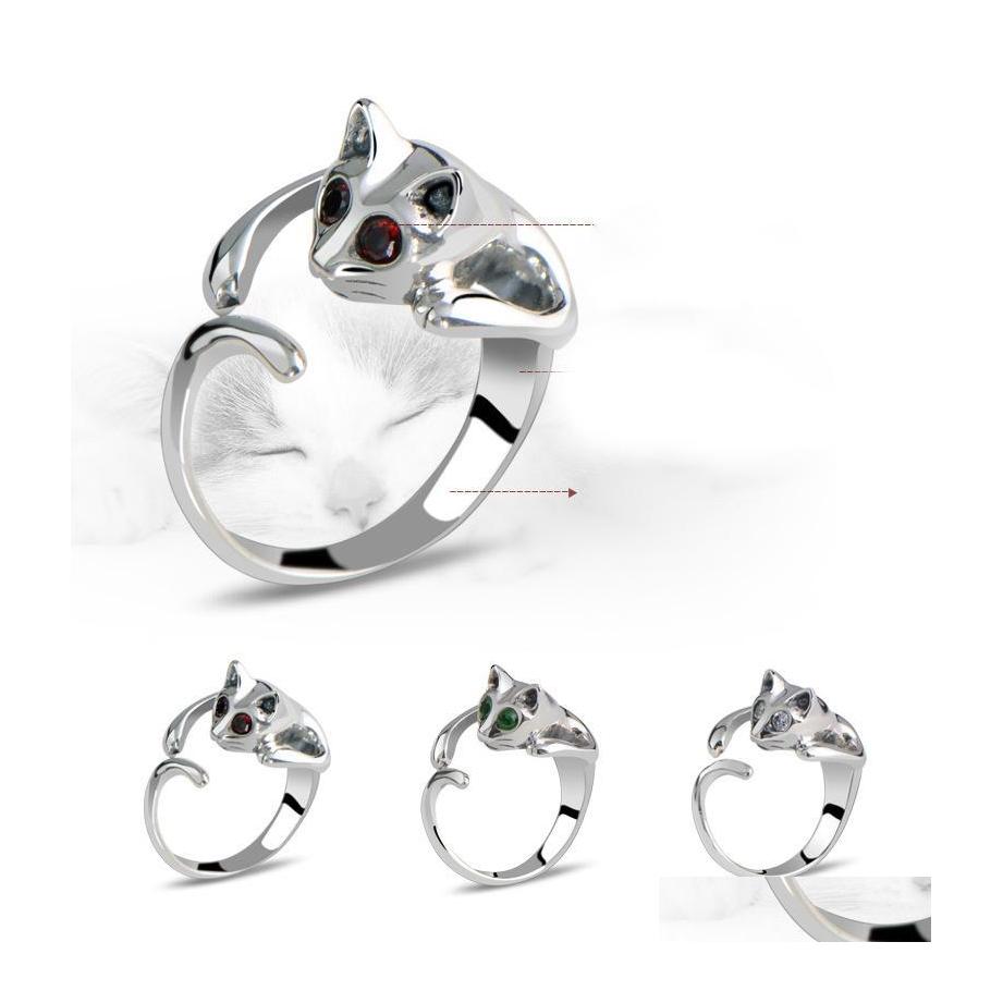 Band Rings For Women Mens Gold Lovely Adjustable Kitten Cat Animal Crystal Sier Plated Alloy Drop Delivery Jewelry Dh35K
Band Rings For Women Mens Gold Lovely Adjustable Kitten Cat Animal Crystal Sier Plated Alloy Drop Delivery Jewelry Dh35K