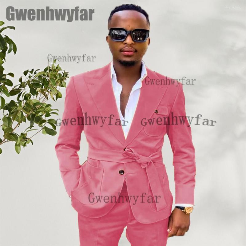 Men's Suits Gwenhwyfar Latest Design High Quality Men's Clothing With Belt Wedding Suit For Man Tailcoat Dress 2 Pieces (Blazer Pants)
Men's Suits Gwenhwyfar Latest Design High Quality Men's Clothing With Belt Wedding Suit For Man Tailcoat Dress 2 Pieces (Blazer Pants)