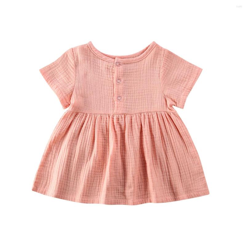 Girl Dresses Summer Girls Kids Solid Elegant Princess Dress Baby Linen Cotton 6M-3 Years Children't Clothing, Pink
Girl Dresses Summer Girls Kids Solid Elegant Princess Dress Baby Linen Cotton 6M-3 Years Children't Clothing, Pink