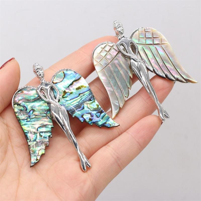 Pendant Necklaces Yachu Natural Shell Abalone Black Wing Brooch For Jewelry MakingDIY Necklace Earring Accessorie Charm Gift 45x65mm
Pendant Necklaces Yachu Natural Shell Abalone Black Wing Brooch For Jewelry MakingDIY Necklace Earring Accessorie Charm Gift 45x65mm