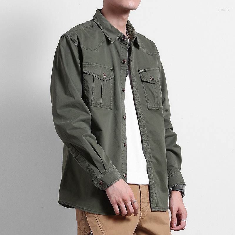 Men's Casual Shirts Men 2023 Military Shirt Spring Breathable Cotton Blouse Long Sleeve Cargo Working Camisa Male Army Green Outdoors, Black
Men's Casual Shirts Men 2023 Military Shirt Spring Breathable Cotton Blouse Long Sleeve Cargo Working Camisa Male Army Green Outdoors, Black