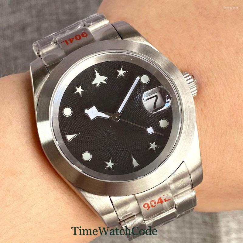 Wristwatches Automatic Men's Watch 36mm/39mm NH35 Movement Fully Brushed Sapphire Crystal Black/Blue/Green/White Dial Date Oyster, White sterile
Wristwatches Automatic Men's Watch 36mm/39mm NH35 Movement Fully Brushed Sapphire Crystal Black/Blue/Green/White Dial Date Oyster, White sterile