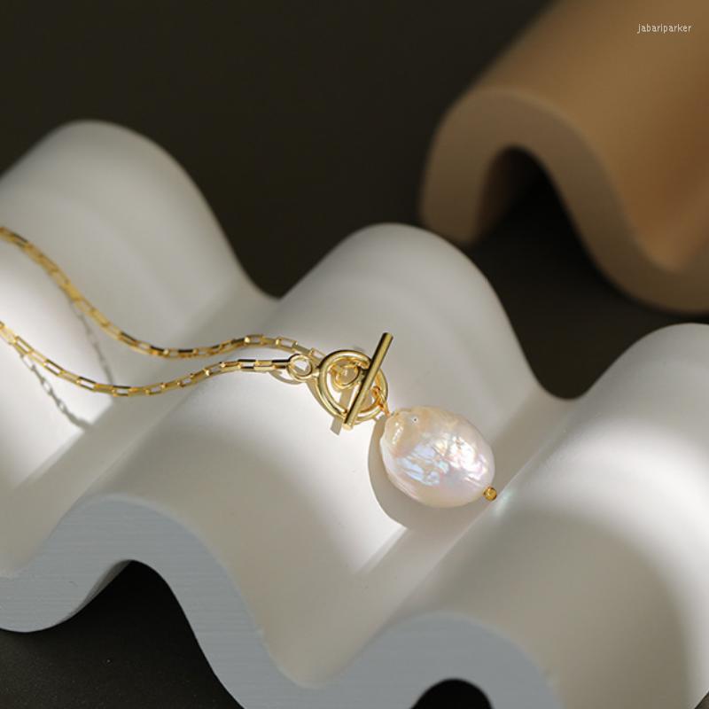 Chains 925 Sterling Silver Necklaces For Women Ins 2023 Baroque Freshwater Pearl Necklace Female Temperament Gold Chain Jewelry
Chains 925 Sterling Silver Necklaces For Women Ins 2023 Baroque Freshwater Pearl Necklace Female Temperament Gold Chain Jewelry