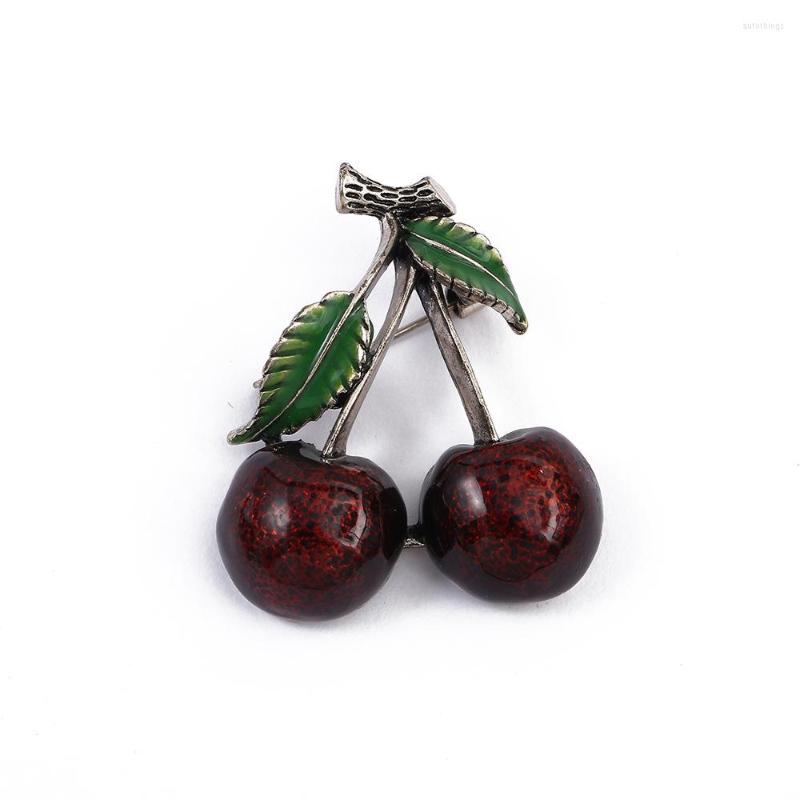 Brooches Enamel Fruit Cherry Brooch Personality Pin For Women Girls Lapel Fashion Creative Corsage Accessories Female
Brooches Enamel Fruit Cherry Brooch Personality Pin For Women Girls Lapel Fashion Creative Corsage Accessories Female