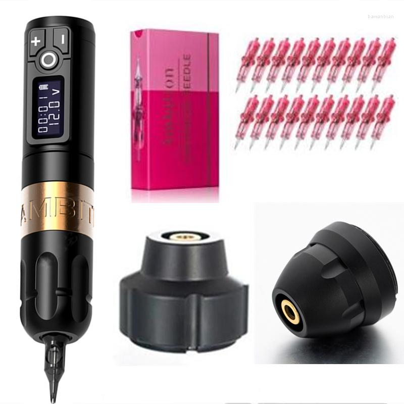 Tattoo Machine Ambition Soldier Wireless Pen Battery With Portable Power Pack 1950 MA/h Standard 1001RL Cartridge Needle
Tattoo Machine Ambition Soldier Wireless Pen Battery With Portable Power Pack 1950 MA/h Standard 1001RL Cartridge Needle