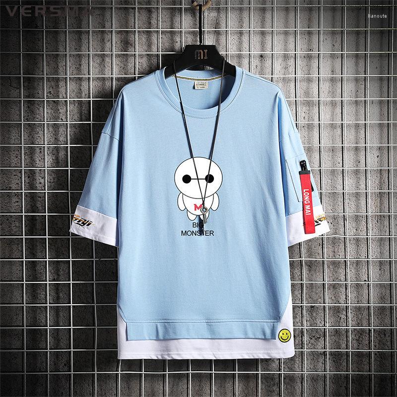 Men's T Shirts VERSMA Korean Harajuku Casual Cartoon Ribbon Patchwork T-shirts Women Summer Streetwear Short Sleeve Boy Tshirt Men Drop, Black
Men's T Shirts VERSMA Korean Harajuku Casual Cartoon Ribbon Patchwork T-shirts Women Summer Streetwear Short Sleeve Boy Tshirt Men Drop, Black