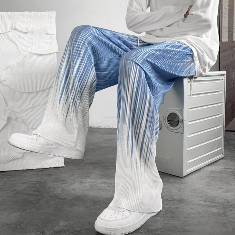 Men's Pants Men Contrast Colors Gradient Color Striped Loose Baggy Match Top Elastic Waist Wide Leg Summer Clothing, Black
Men's Pants Men Contrast Colors Gradient Color Striped Loose Baggy Match Top Elastic Waist Wide Leg Summer Clothing, Black