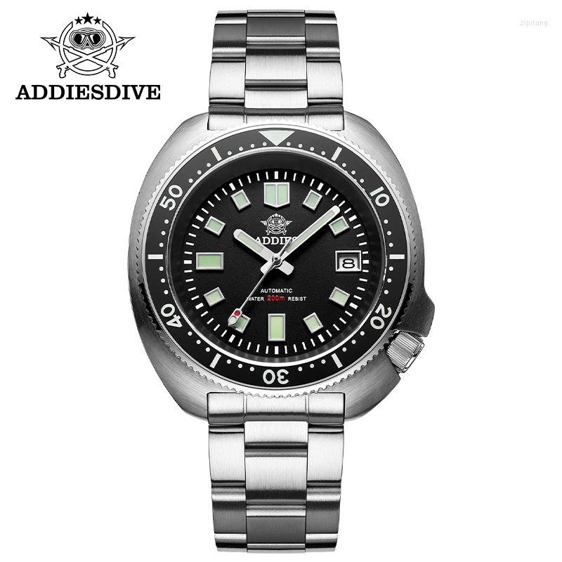 Wristwatches ADDIVESDIVE Classic Men's Watch Sapphire Glass Automatic Watches Japan NH35 Mechanical 20bar Waterproof Men, Steel
Wristwatches ADDIVESDIVE Classic Men's Watch Sapphire Glass Automatic Watches Japan NH35 Mechanical 20bar Waterproof Men, Steel