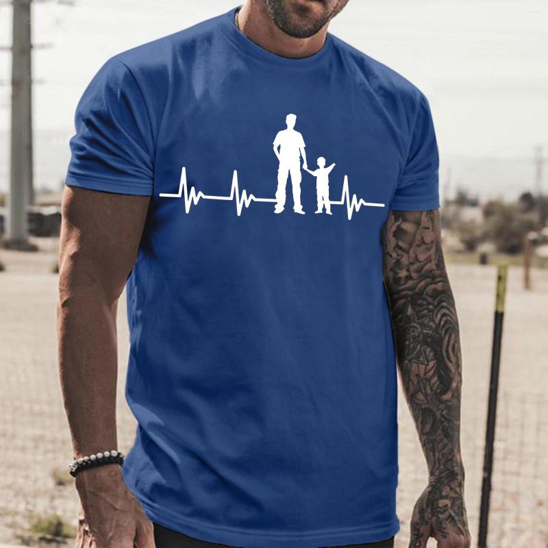 Men' T Shirts Casual Neck Father Sleeve Kid Tops Shirt Round Short Summer And Male Blouse Mens Pack Men Long, Black
Men' T Shirts Casual Neck Father Sleeve Kid Tops Shirt Round Short Summer And Male Blouse Mens Pack Men Long, Black