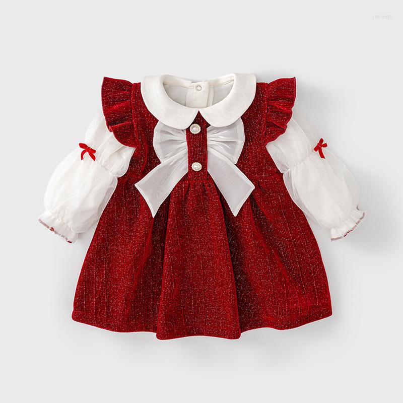 Girl Dresses Baby Dress Clothes Girls Christmas Birthday 2pcs Little Princess Set 12M-4T, Red
Girl Dresses Baby Dress Clothes Girls Christmas Birthday 2pcs Little Princess Set 12M-4T, Red