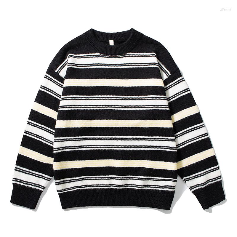 Men's Sweaters Classic Striped Knitted Pullover Jumper Warm Fleece Sweatshirts Winter Christmas Sweater Korean Version Knit Men, Black
Men's Sweaters Classic Striped Knitted Pullover Jumper Warm Fleece Sweatshirts Winter Christmas Sweater Korean Version Knit Men, Black