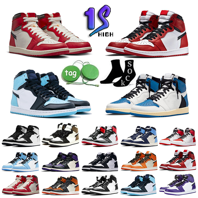 1 1s Mens Basketball Shoes Bred Patent Starfish Chicago Reimagined University Blue Dark Mocha Shadow 2.0 Pollen Men Women Trainers Sports Sneakers 
1 1s Mens Basketball Shoes Bred Patent Starfish Chicago Reimagined University Blue Dark Mocha Shadow 2.0 Pollen Men Women Trainers Sports Sneakers