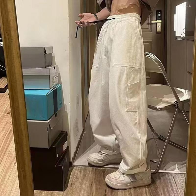 Men's Pants Fashion Baggy Quick Drying Men Multi Pockets Male Straight Wide Leg Casual Long Trousers Sportwear, Black 
Men's Pants Fashion Baggy Quick Drying Men Multi Pockets Male Straight Wide Leg Casual Long Trousers Sportwear, Black