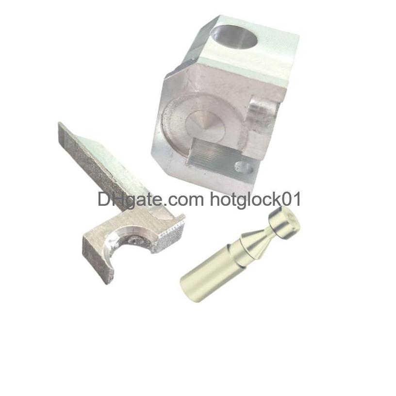 Others Tactical Accessories Cnc Fl Stainless Steel Matic Selector Switch For G17 G19 G22 G23 G26 Sear And Slide Modification Require Dhxej, Silver
Others Tactical Accessories Cnc Fl Stainless Steel Matic Selector Switch For G17 G19 G22 G23 G26 Sear And Slide Modification Require Dhxej, Silver