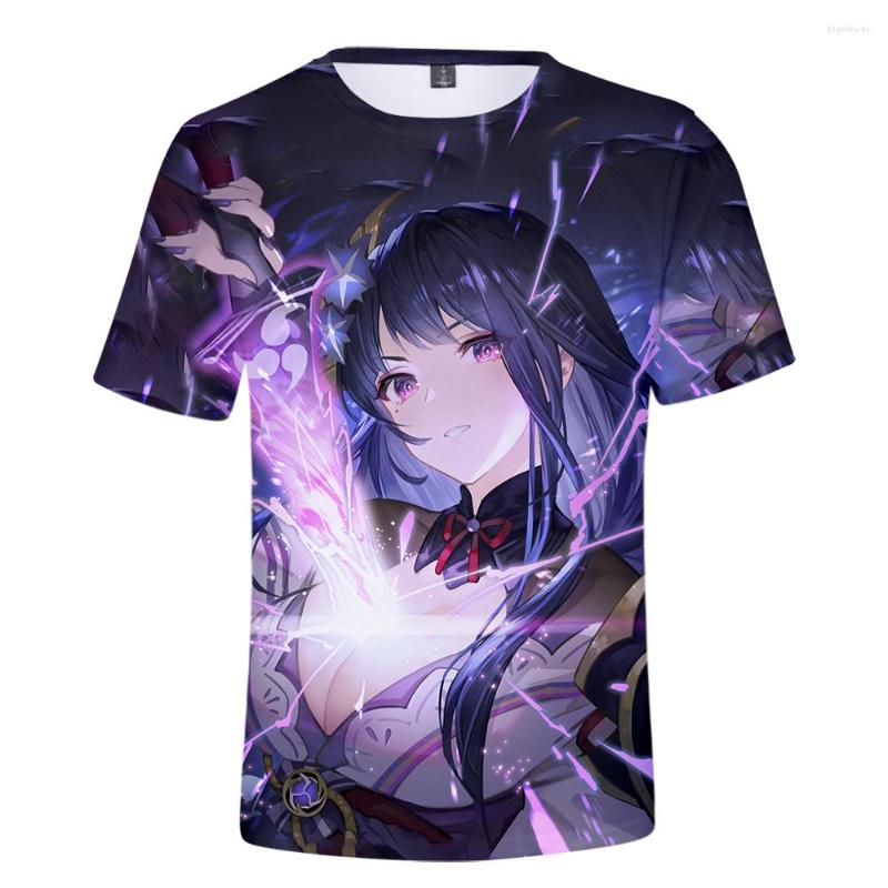 Men's T Shirts Genshin Impact Raiden Shogun 3D Print Tshirt Spring Summer Men/Women Street Clothes T-shirt Streetwear Kawaii Style, As shown
Men's T Shirts Genshin Impact Raiden Shogun 3D Print Tshirt Spring Summer Men/Women Street Clothes T-shirt Streetwear Kawaii Style, As shown