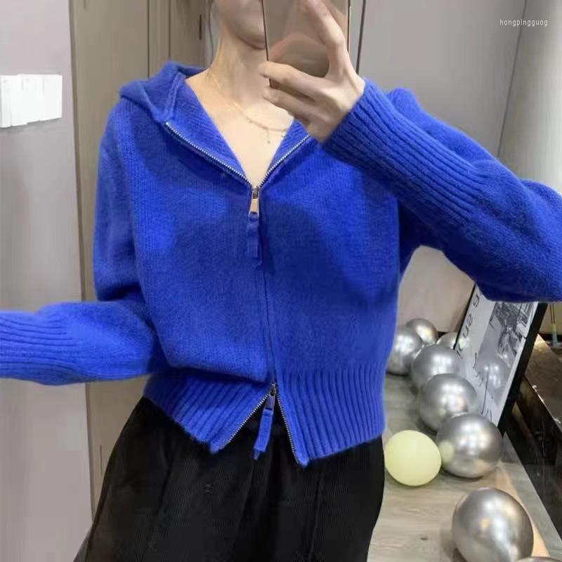 Women's Knits Women 2023 Hooded Slim Slimming Tops Ladies Zipper Sexy V Neck Long Sleeve Outwear Knit Cardigan Sweater, Black
Women's Knits Women 2023 Hooded Slim Slimming Tops Ladies Zipper Sexy V Neck Long Sleeve Outwear Knit Cardigan Sweater, Black