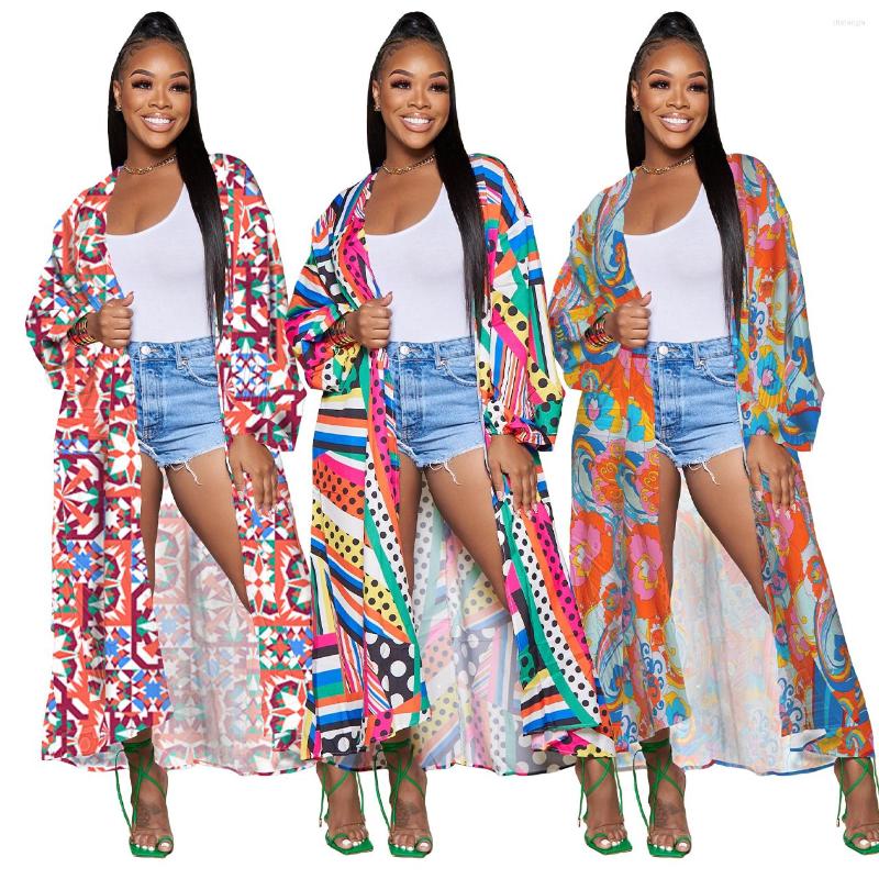 Women' Jackets Autumn Bohemian Printing Long Cardigan Woman Lantern Sleeve Fashion Lady Coat All Matching Outwear Clothes, Pink
Women' Jackets Autumn Bohemian Printing Long Cardigan Woman Lantern Sleeve Fashion Lady Coat All Matching Outwear Clothes, Pink