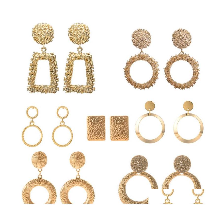 Charm 1 Pair Alloy Earrings European Style Geometric Square Stud Fashion Women Jewelry Drop Creative Big Earring Delivery Dh3Wk
Charm 1 Pair Alloy Earrings European Style Geometric Square Stud Fashion Women Jewelry Drop Creative Big Earring Delivery Dh3Wk