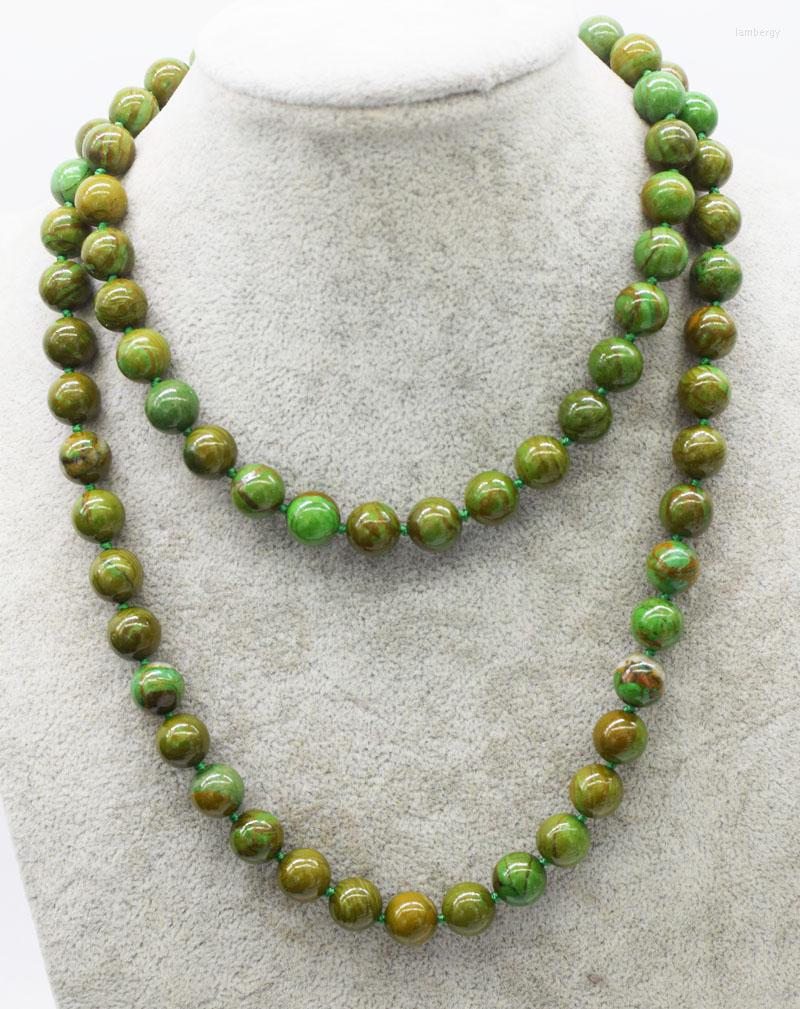 Chains Agate LINE Green Round 10mm Long Necklace 35inch Nature FPPJ Wholesale Beads Amazing Xmas Gift
Chains Agate LINE Green Round 10mm Long Necklace 35inch Nature FPPJ Wholesale Beads Amazing Xmas Gift