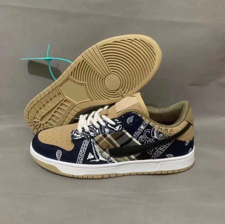 Travis TS X LOW Designer Skateboard Shoes DK SB PREMIUM QS CACTUS JACK Ducks Jackboys Mens Womens Scotts Trainer Sports Sneakers CT5053-001, Brown
Travis TS X LOW Designer Skateboard Shoes DK SB PREMIUM QS CACTUS JACK Ducks Jackboys Mens Womens Scotts Trainer Sports Sneakers CT5053-001, Brown