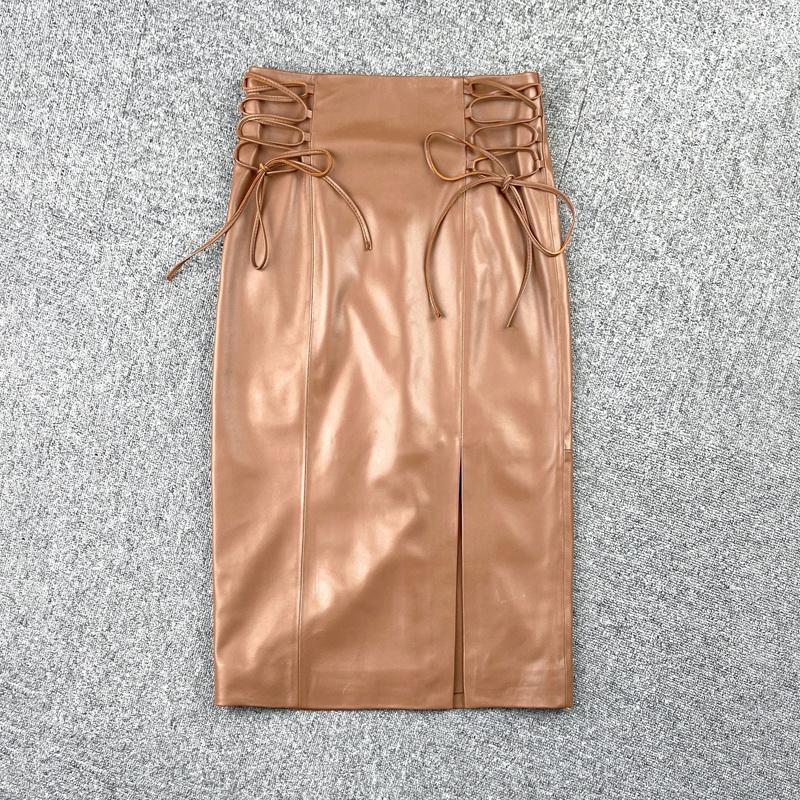 Skirts Gothic Leather Skirt Women Female Strap Design High Waist Hippie Punk Lace Up H-shape Jupe Mujer Sexy Club Slit Slim Wrap Faldas, Black
Skirts Gothic Leather Skirt Women Female Strap Design High Waist Hippie Punk Lace Up H-shape Jupe Mujer Sexy Club Slit Slim Wrap Faldas, Black