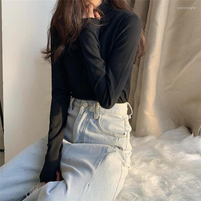Women's T Shirts Multiple Colour Half Turtleneck Long Sleeve Women Shirt Winter Fashion Tunic Harajuku Inside Slim Fit Clothing Oversized, Sky blue
Women's T Shirts Multiple Colour Half Turtleneck Long Sleeve Women Shirt Winter Fashion Tunic Harajuku Inside Slim Fit Clothing Oversized, Sky blue