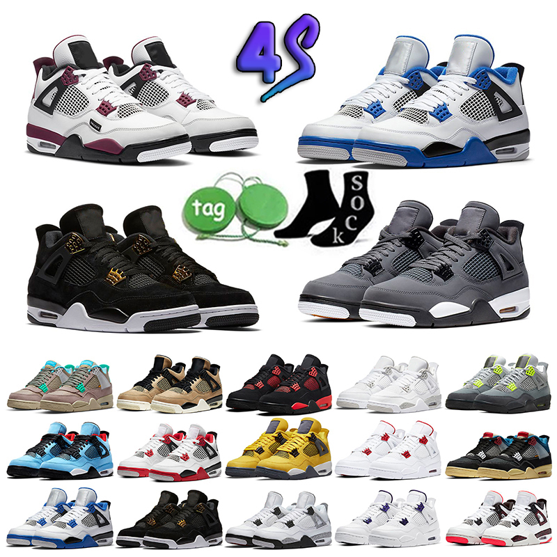 High Quality Military Black 4 4s Basketball Shoes Jumpman Mens University Blue Zen Master Cement Cat Cream Sail White Oreo Bred Infrared Cool Grey Trainer Sneakers, 10
High Quality Military Black 4 4s Basketball Shoes Jumpman Mens University Blue Zen Master Cement Cat Cream Sail White Oreo Bred Infrared Cool Grey Trainer Sneakers, 10