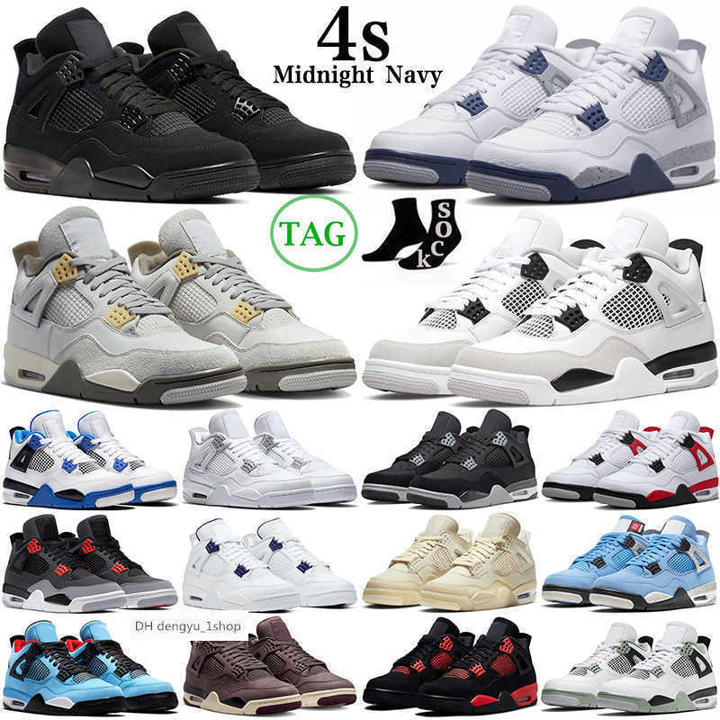 4 Retro Outdoor Shoes Jumpman 4s Midnight Navy Military Black Cat Cactus Jack Red Thunder University Blue Mens Trainers Women OG air shoe, Black canvas
4 Retro Outdoor Shoes Jumpman 4s Midnight Navy Military Black Cat Cactus Jack Red Thunder University Blue Mens Trainers Women OG air shoe, Black canvas