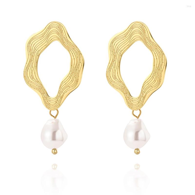 Dangle Earrings WILD & FREE In Irregular Stainless Steel Drop Women Vintage Pearl Pendant Hanging Aesthetic Jewelry
Dangle Earrings WILD & FREE In Irregular Stainless Steel Drop Women Vintage Pearl Pendant Hanging Aesthetic Jewelry