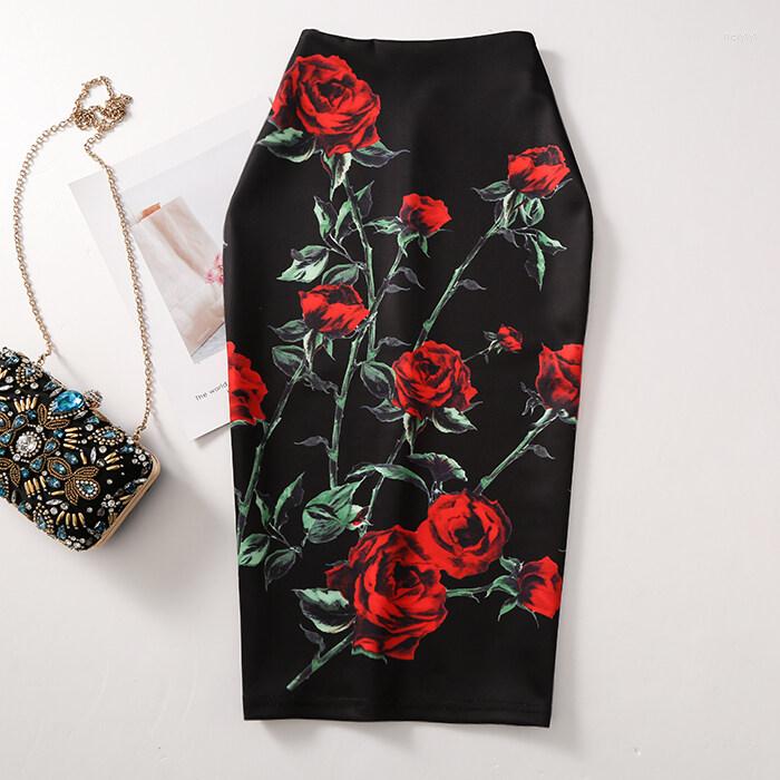 Skirts Fashion Elegant Floral Print High Waist Stretch Pencil Women OL Work Wear, 1082-20
Skirts Fashion Elegant Floral Print High Waist Stretch Pencil Women OL Work Wear, 1082-20