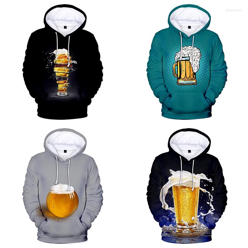 

Men's Hoodies 3d Print Funny Beer Pullover Fashion Men Women Hoodie Hoody Casual Long Sleeve Sport Harajuku Hooded Sweatshirts Tops