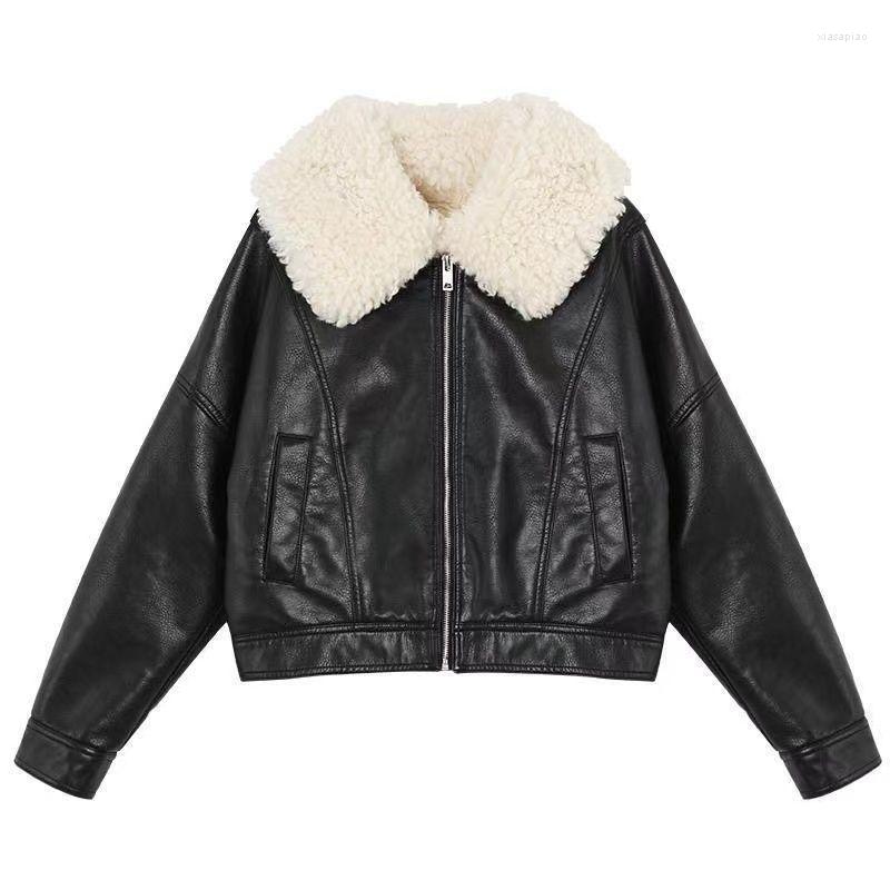 Women' Leather ZXRYXGS Premium PU Women Coat Winter Jackets 2023 Selling Black Jacket Warm Thickened Motorcycle Coats Tide
Women' Leather ZXRYXGS Premium PU Women Coat Winter Jackets 2023 Selling Black Jacket Warm Thickened Motorcycle Coats Tide