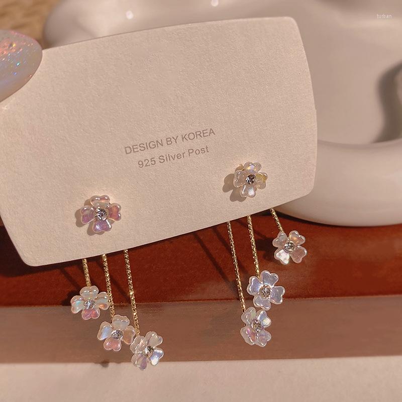 Dangle Earrings Colorful L Vintage 925 Sterling Silver Temperament Flower Long Tassel Drop For Women Personality Girl Fine Jewelry Gift
Dangle Earrings Colorful L Vintage 925 Sterling Silver Temperament Flower Long Tassel Drop For Women Personality Girl Fine Jewelry Gift